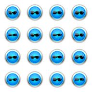 Blue Icons - Sunglasses