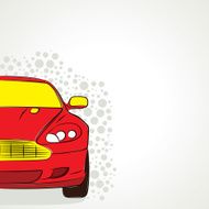 abstract car