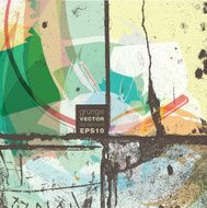 Grunge vector background illustration N3