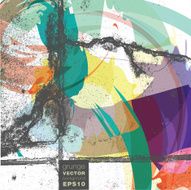 Grunge vector background illustration N4