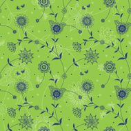 Seamless pattern with flowers N47