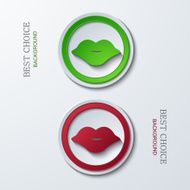 Vector modern circle icons N13
