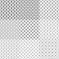 Simple Geometric Seamless Pattern Background Vector