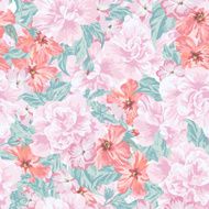 Seamless romantic pattern N2