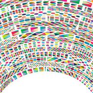 Multicolor abstract bright background Elements for design N6