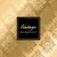 Abstract vintage seamless damask pattern N42