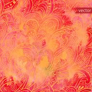 watercolor background with seamless paisley pattern N3