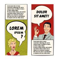 Comics Human Banner Set
