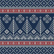 Christmas Sweater Design Seamless Knitting Pattern N5