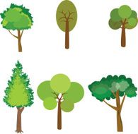 Tree Collection of design elements
