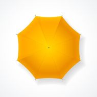 Yellow Umbrella Vector