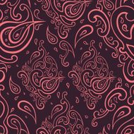 Seamless Paisley background N17