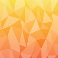 Geometric orange Background Vector