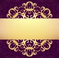 Abstract vector colorful ornamental background
