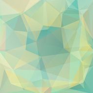 abstract background consisting of light green triangles