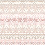 Lace seamless crochet pattern