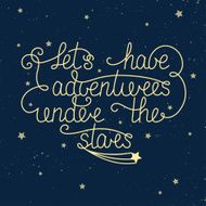 Let&#039;s have adventures under the stars with little N3