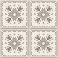 Brown ceramic tile N8