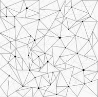 Abstract molecule structure background
