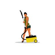 Cleaning service Vector Illustration N5