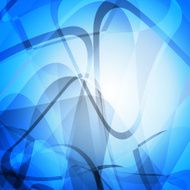 abstract blue transparency technology pattern background