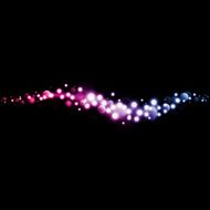 Glittering dust tail Twinkling glitter N2