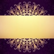 Invitation or greeting card design