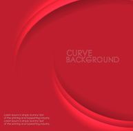 Vector curves background N17