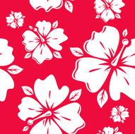 Vector flower seamless pattern