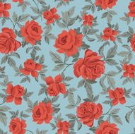 Seamless Vintage Flower Pattern N28