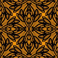 Abstract floral seamless pattern N18