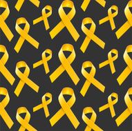 Gold Ribbons Backgorund
