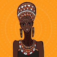 African Woman Portrait N6