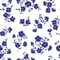 floral design pattern N114