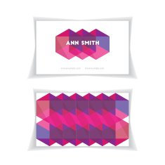 Business card Front and back N2