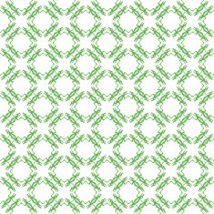 green tribal ethnic pattern