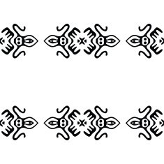 Simple vector seamless pattern N7