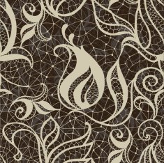 Flower lacy seamless background N23