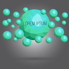 Abstract polygonal background N4