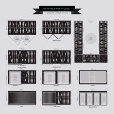 Wardrobe and walk in closet Furniture Icon N2