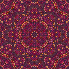 Arabesque seamless pattern N17