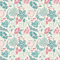 naive floral pattern