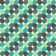 Geometric abstract seamless pattern