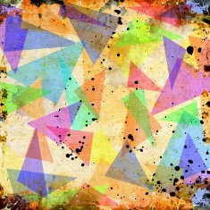 Abstract triangle grunge background N2