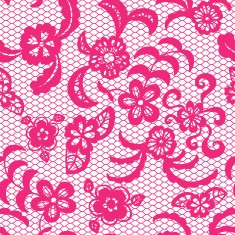 Lace seamless pattern with flowers N139