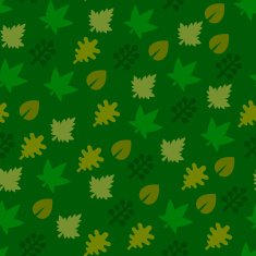 Seamless Pattern with Leaf Background Vector N2