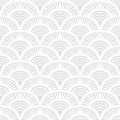 Vintage hand drawn art deco pattern N17