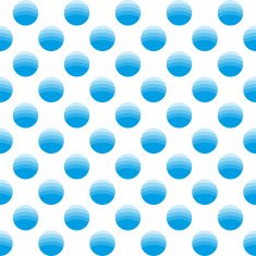 Seamless geometric pattern of circles in different shades blue