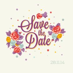 Floral Wedding Invitation