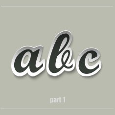 vector paper uppercase alphabet with shadows N7